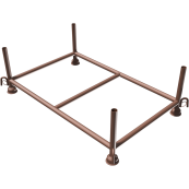 Stackable pallet | 1,43m x 0,87m | painted | Filling dimensions: 1.43 m x 0.87 m x 0.35 m